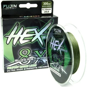 Hex Braid 8x 300MT Moss Green Pe Ip Misina