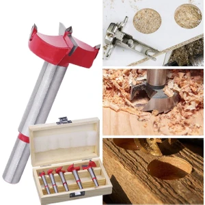 5 Parça Mumluk Menteşe Açma Freze Bıçağı Uç Seti TH03037