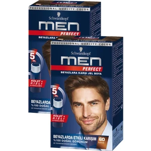 Men Perfect 60 Kahve  Saç Boyası X2