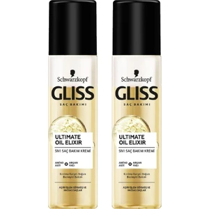 Gliss Ultimate Oil Elixir Sıvı Saç Kremi 200 ml X2