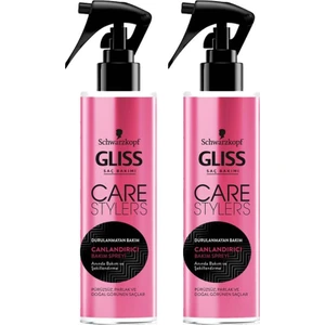 Gliss Care Stylers Canlandırıcı Bakım Spreyi 150 ml X2