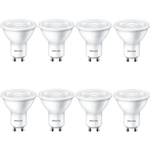 Essential 3.2-40W Kırık Beyaz Işık 4000K GU10 LED Spot Ampul 8 Adet