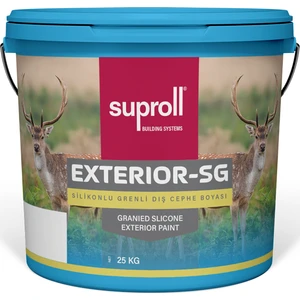 Extreıor-Sg Silikonlu Grenli Dış Cephe Boyası 25 Kg Çöl Beyazı  122