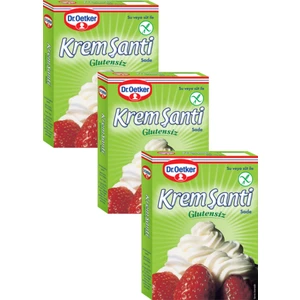 Dr. Oetker Glutensiz Krem Şanti X3