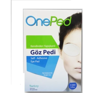 Kendinden Yapışkanlı Yetişkin Göz Pedi 5 Adet