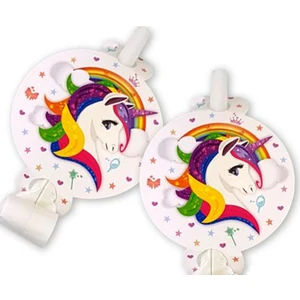 Unicorn Temalı Parti Düdüğü