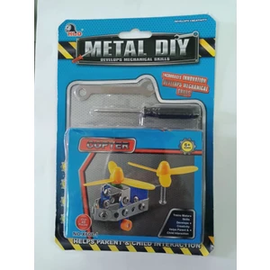 CC Oyuncak Mekanik Becerileri Metal Diy Copter 45 Parça - x 608-1
