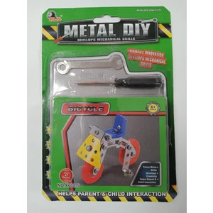 CC Oyuncak Mekanik Becerileri Metal Diy Bıcycle 47 Parça - x 608-5