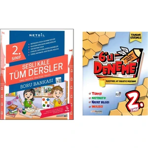 Netbil Yayınları 2. Sınıf Tüm Dersler + Onburda Deneme 2 Kitap