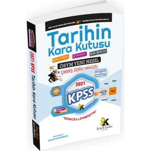 İnformal Yayınları 2021 KPSS Tarihin Kara Kutusu Dijital Çözümlü Konu Özetli Sor Bankası