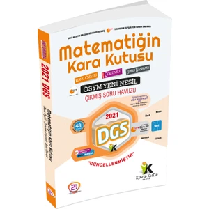 İnformal Yayınları 2021 DGS Matematiğin Kara Kutusu 2. Cilt Tamamı Çözümlü Konu Özetli Sor Bankası