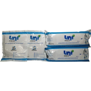 Saç Yıkama Bonesi 2 Paket + Unimed Perine Bölgesi Yıkama Havlusu 50'li 2 Paket