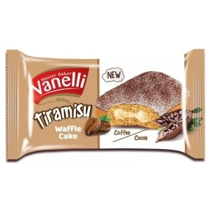 Tiramisu Waffle Kek 40 gr x 24'lü