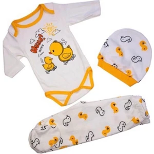 Minibird Baby Civcivli 3 Lü Zıbın Takımı