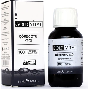 Gold Vital Çörekotu Yağı