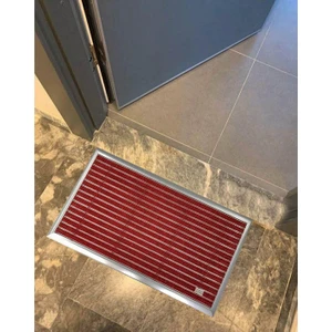 Alüminyum Çerçeveli Halı Fitilli Metal Paspas 40CMX60CM