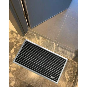Alüminyum Çerçeveli Halı Fitilli Metal Paspas 46CMX69CM