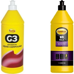 G3 Sıvı Pasta 1 Lt ve G3 Wax Cila 1 Lt
