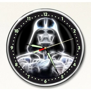 Dekor Loft Dekor Loft Premium Gece Parlayan Darth Vader  Çocuk Odası Duvar Saati PFS-1814