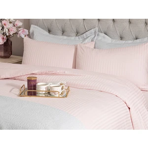 English Home Crystal Ipeksi Twill King Size Nevresim Takımı 240x220 cm Pembe
