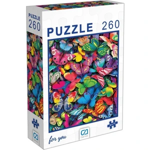 Ca Games Kelebeker Puzzle 260 Parça 48 x 33 cm
