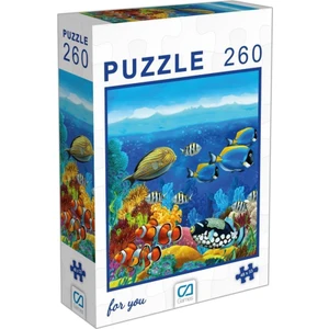 Ca Games Balıklar Puzzle 260 Parça 48 x 33 cm