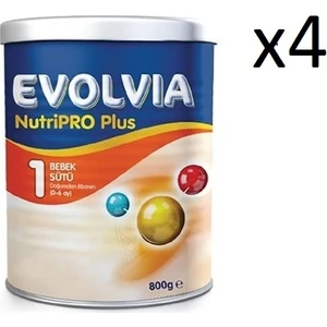 Nutripro Plus 1 Bebek Sütü 800GR 4'lü Avantaj Paketi