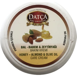 Datça Köy Ürünleri  Bal & Badem & Zeytinyağlı Bakım Kremi 100 ml