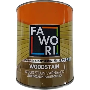 Wood Stain Dekoratif Ahşap Verniği 0,75 L  Naturel