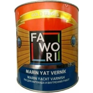 Marin Yat Vernik   2,5 L  Şeffaf  Parlak