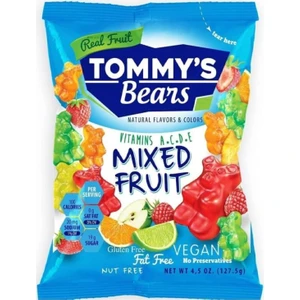 Tommy's Bears Glutensiz Vegan Tropik Meyveli 128 gr