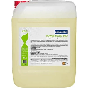 Bulaşık Makinesi Deterjanı Power Matic Pro 20 Lt