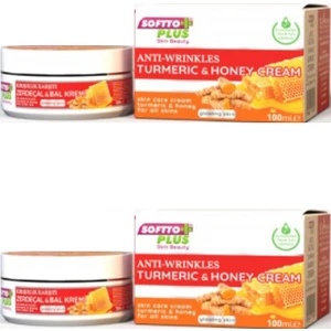 Softto Plus Zerdeçal & Bal Kremi 100 ml x 2 Adet
