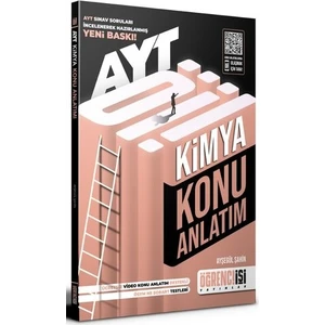 Öğrenci İşi Yayınları AYT Kimya Konu Anlatımı - Ayşegül Şahin