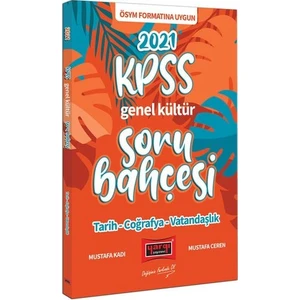Yargı Yayınevi 2021 KPSS Genel Kültür  Tarih Coğrafya Vatandaşlık Soru Bahçesi