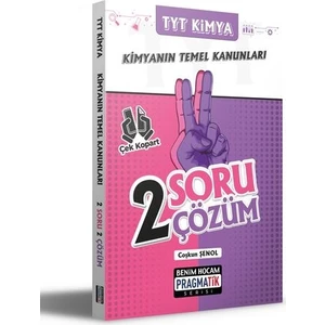 Benim Hocam Yayınları TYT Kimya Kimyanın Temel Kanunları 2 Soru 2 Çözüm Pragmatik Serisi