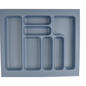 Almital 62X49 Cm_gri    Plastik Desenli Kaşıklık