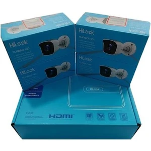 4 Kanal Kayıt Cihazı + 4 Adet Full Hd Kamera Paketi