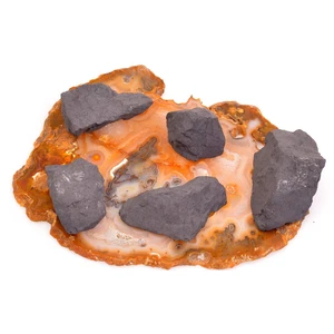 Taş Sandığı Işlenmemiş Shungite Taşı Kütle