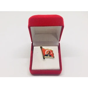 Merit Collection Atatürk ve Türk Bayrağı Yaka Rozeti