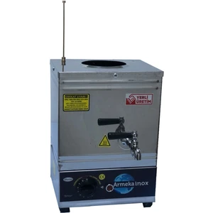 Platin Elektrikli Pleytsiz 10 Litre Çay Kazanı & Kahveci Kazanı & Kahve ve Çay Oçağı 10l