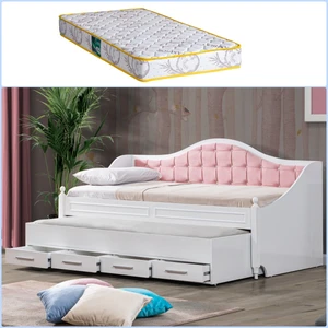 Yavrulu Yatak, Eymen Yavrulu Karyola - Pembe + 1 Adet Comfort Yatak