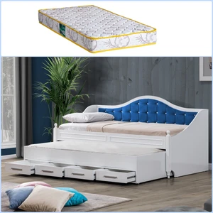 Yavrulu Yatak, Eymen Yavrulu Karyola - Mavi + 1 Adet Comfort Yatak
