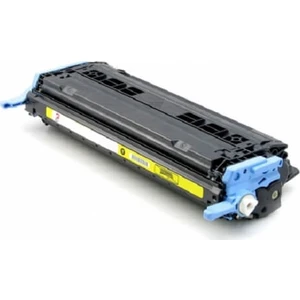 Yüzde Yüz Toner Q6002A-HP1600-HP2600-HP2605-CM1015-CM1017 Sarı Muadil Toner 124A 2000 Sayfa