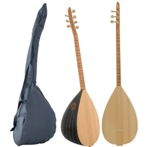 Müzikhal Ticaret Uzun Sap Kelebek Filetolu Orta Kalite Bağlama Saz