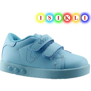 313.E19K.100 Günlük Işıklı Kız/Erkek Çocuk Spor Ayakkabı Mavi