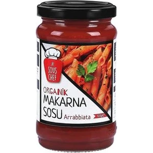 Jr Sous Chef Organik Makarna Sosu Arrabbiata 300g Cam Kavanoz