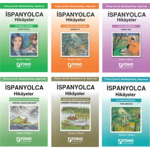 Fono Yayınları Ispanyolca-Türkçe Hikayeler (6 Kitap Set) (Derece 1-2)