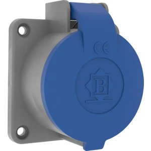 Priz Pls.Ip44 16A Makine 2P+E Mavi