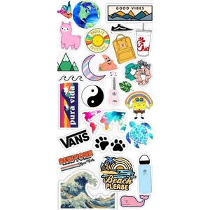 Tellgraf Renkli Laptop Sticker Seti